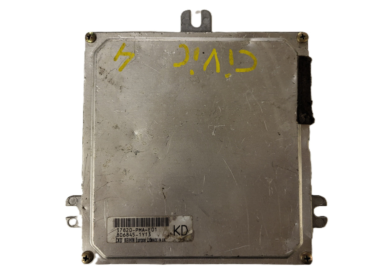 HONDA CIVIC ECU / 37820-PMA-E01 / 37820PMAE01 / KEIHIN - B24-15 - 1