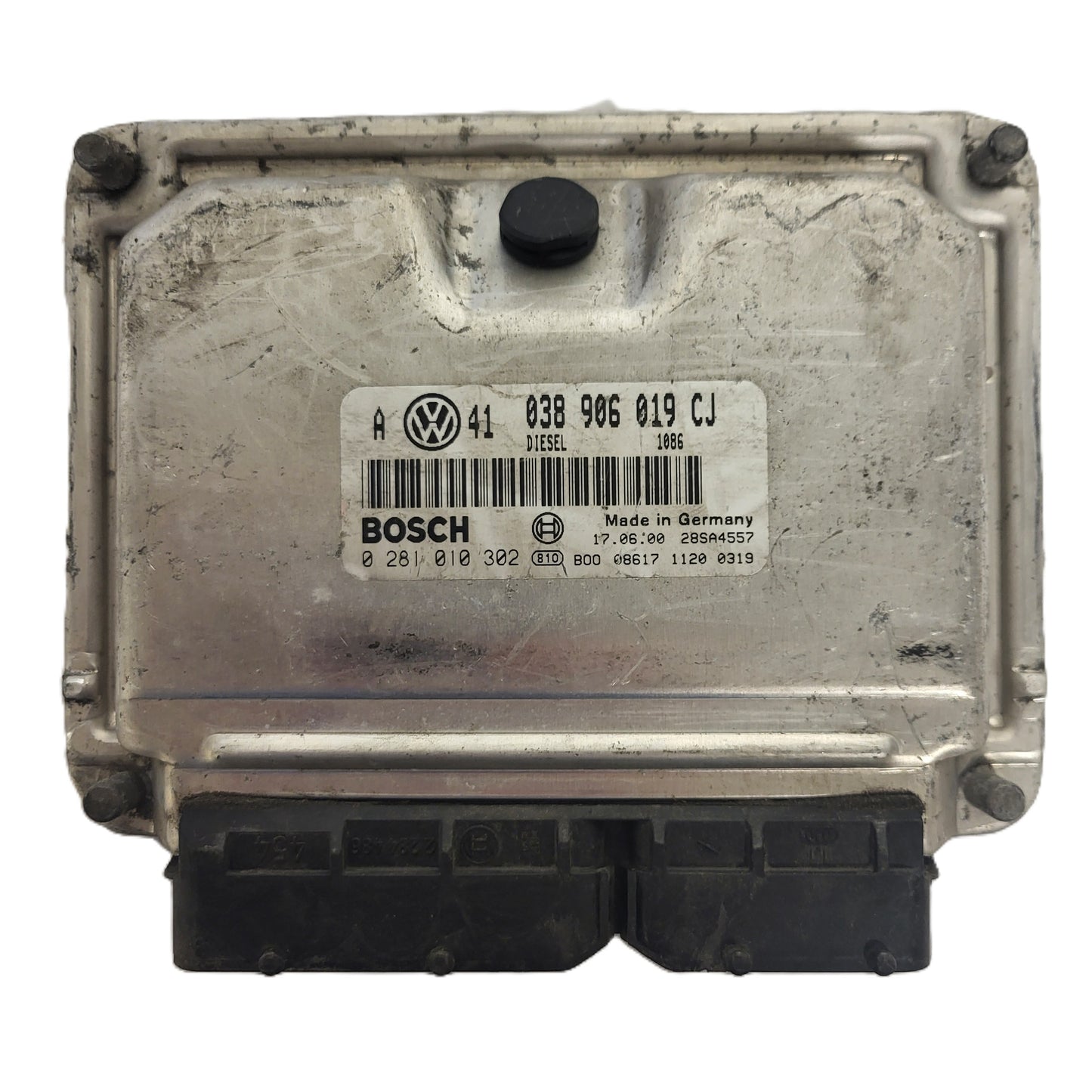 VW GOLF VAG ECU / 038906019CJ / 0281010302 / EDC15P+ / 28SA4557 / 038906019