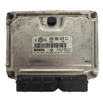 VW GOLF VAG ECU / 038906019CJ / 0281010302 / EDC15P+ / 28SA4557 / 038906019