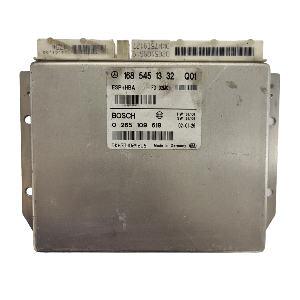 MERCDES BENZ ECU / 1685451332 / 0265109619 / BOSCH / ESP HBA - B24-21 - 1