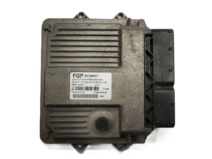 FIAT PUNTO ECU / MJD 6JF.P3 / 55195817 / HW1BM / 71600.053.00 / MAGNETI MARELLI - B25-02 - 1