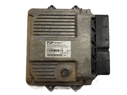 FIAT PUNTO ECU / MJD 6JF.P3 / 55195817 / HW1BM / 71600.053.00 / MAGNETI MARELLI - B25-04 - 1