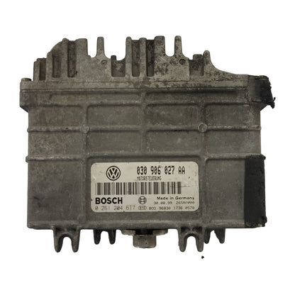 VOLKSWAGEN POLO ECU / 030906027AA / 0261204617 / BOSCH - B25-08 - 1