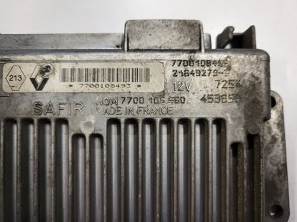 Renault Twingo ECU / 7700108493 / HOM 7700105560 / 21840279-3 / 55 PIN / SAGEM