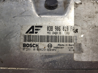 FORD GALAXY ECU / 038906019FA / 0281010629 / EDC15P+ / BOSCH