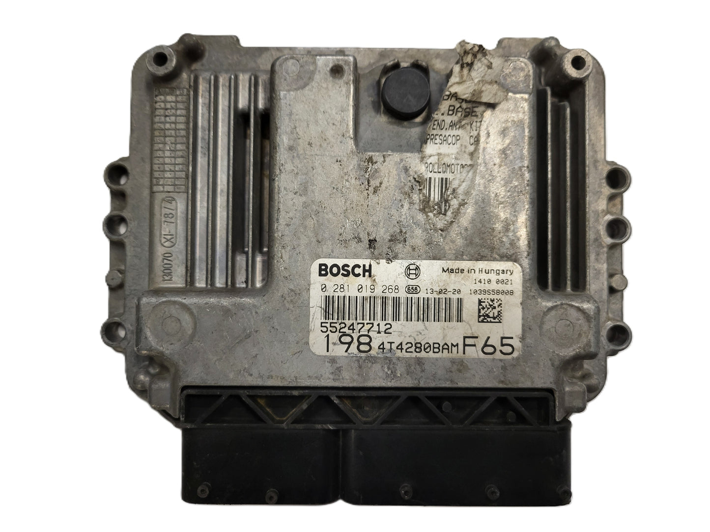 FIAT BRAVO ECU / 0281019268 / 55247712 / BOSCH