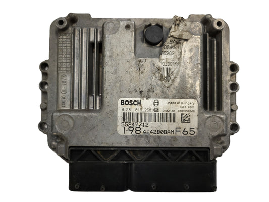 FIAT BRAVO ECU / 0281019268 / 55247712 / BOSCH