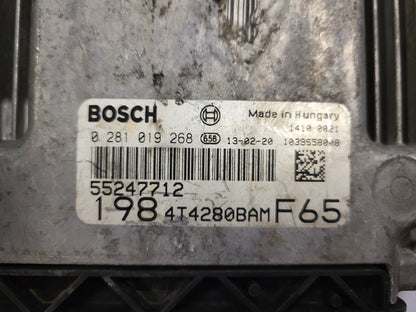 FIAT BRAVO ECU / 0281019268 / 55247712 / BOSCH