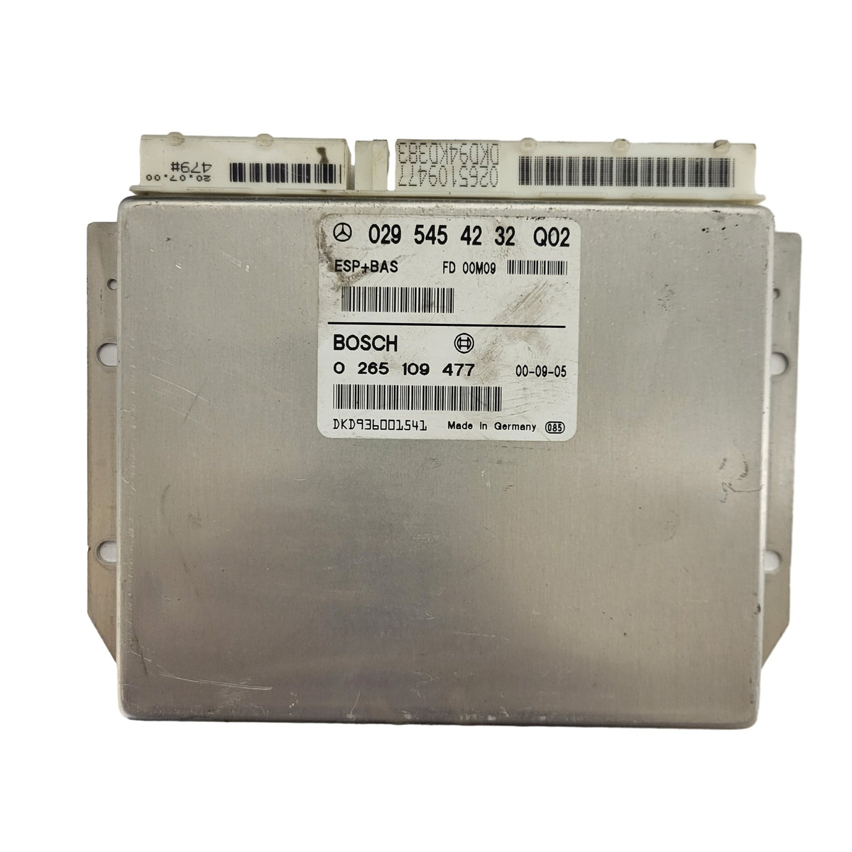 Mercedes A-Class W168 ESP ECU / 0295454232 / 0265109477 / BOSCH - B25-13 - 1