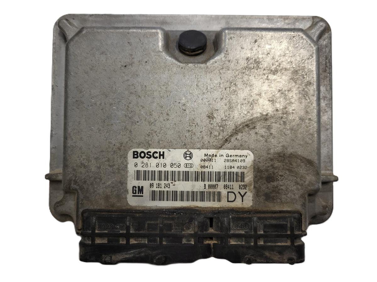 Opel Astra ECU / 0281010050 / 09181243 / BOSCH - B25-14 - 1