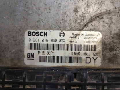 Opel Astra ECU / 0281010050 / 09181243 / BOSCH