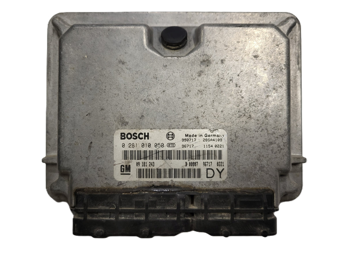 Opel Astra ECU / 0281010050 / 09181243 / BOSCH - B25-16 - 1