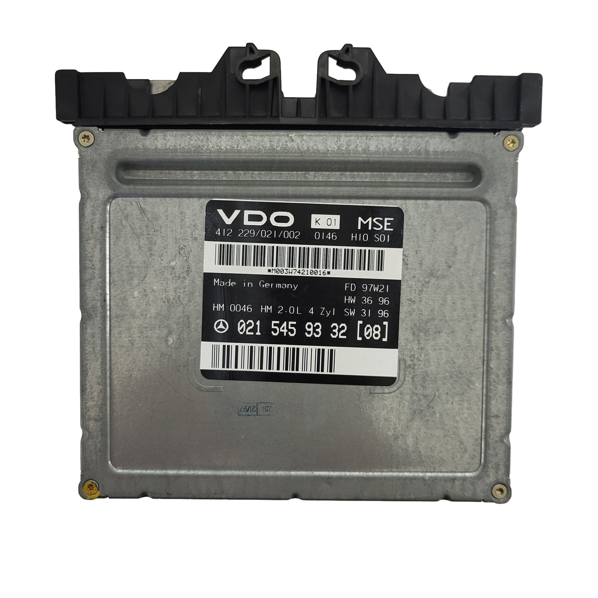 Mercedes ECU VDO / 0215459332 / 412229021002 / VDO - B25-23 - 1