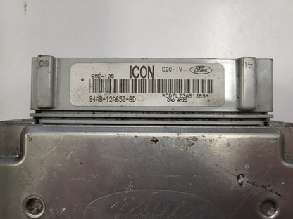 Ford Escort ECU / 94AB-12A650-BD / SME-105 / ICON