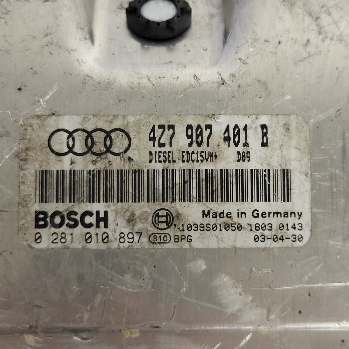 PEUGEOT CITROEN ECU / IAW48P2.72 / SW 9647714780 / HW 9645989480 / MAGNETI - B26-06 - 2