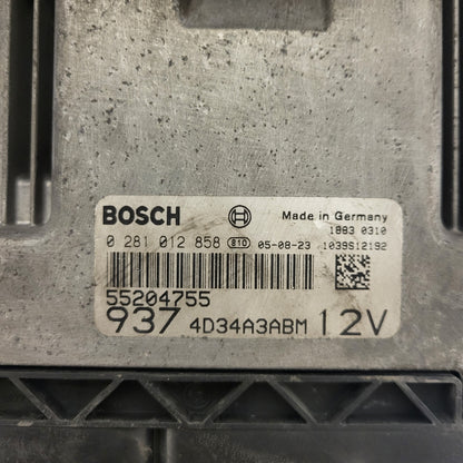 ALFA ROMEO 147 ECU / 0281012858 / 55204755 / BOSCH