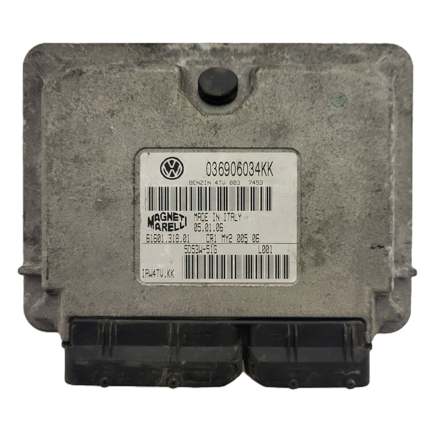SEAT IBIZA ECU / 036906034KK / 4TV / IAW4TV.KK / 61601.318.01 / MAGNETI MARELLI