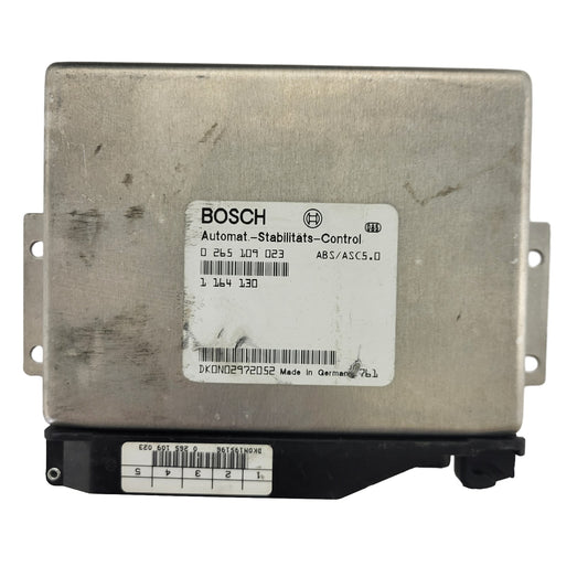 BMW E39 ECU / 0265109023 / 1164130 / ABS ASC5.0 / BOSCH