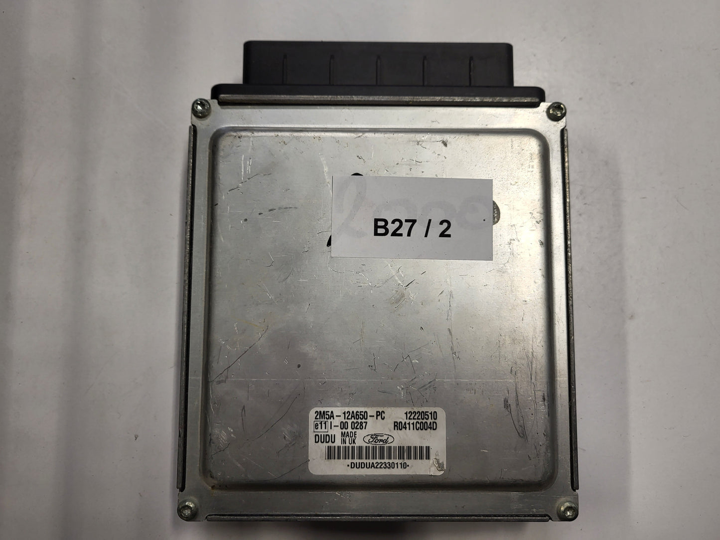 Ford Focus 1.8 TDCI ECU / 2M5A-12A650-PC / 12220510 / R0411C004D / DUDU / DELPHI