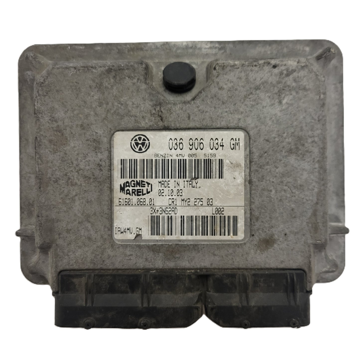 SEAT IBIZA ECU / 036906034GM / 4TV / IAW4MV.GM / 61601.068.01 / MAGNETI MARELLI