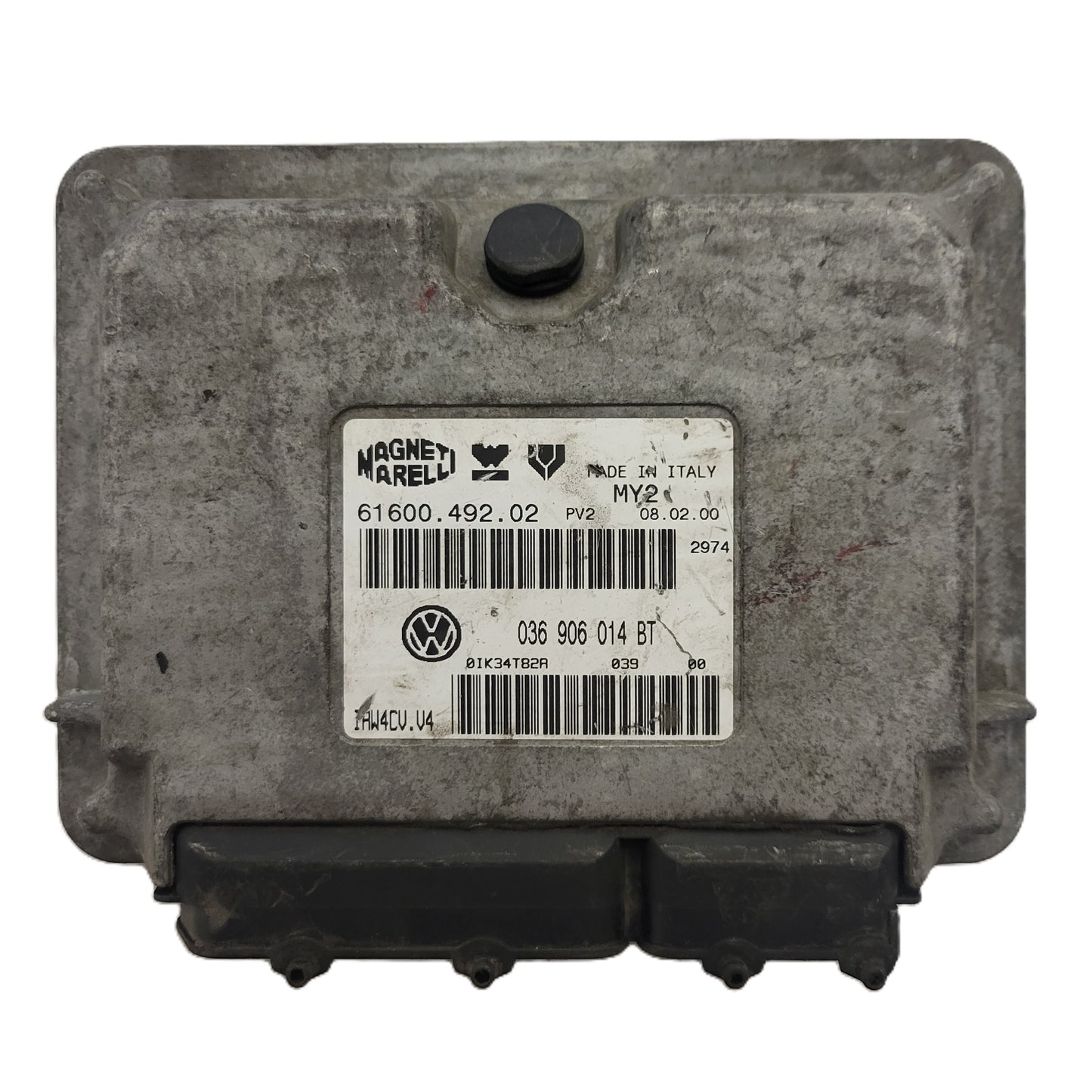 VW POLO ECU / 036906014BT / IAW4CV.V4 / 61600.492.02 / MAGNETI MARELLI