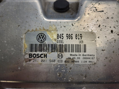 VW SEAT POLO ECU / EDC15P+ / 045906019 / 0281001940 / BOSCH