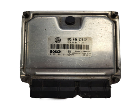 VW POLO ECU / 045906019BF / 0281011241 / EDC15P+ / BOSCH