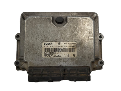 ALFA 147 ECU / 0281010332 / 55185365 / BOSCH