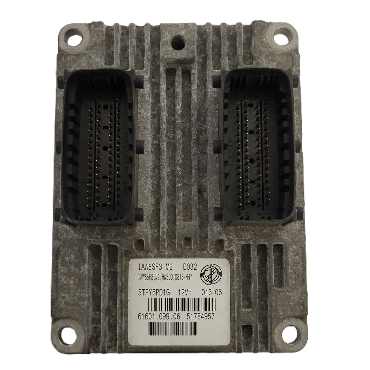 FIAT GRANDE PUNTO ECU / IAW 5SF3.M2 / HW300 / 51784957 / IAW5SF3.M2 61601.099.06 - B28-06 - 1