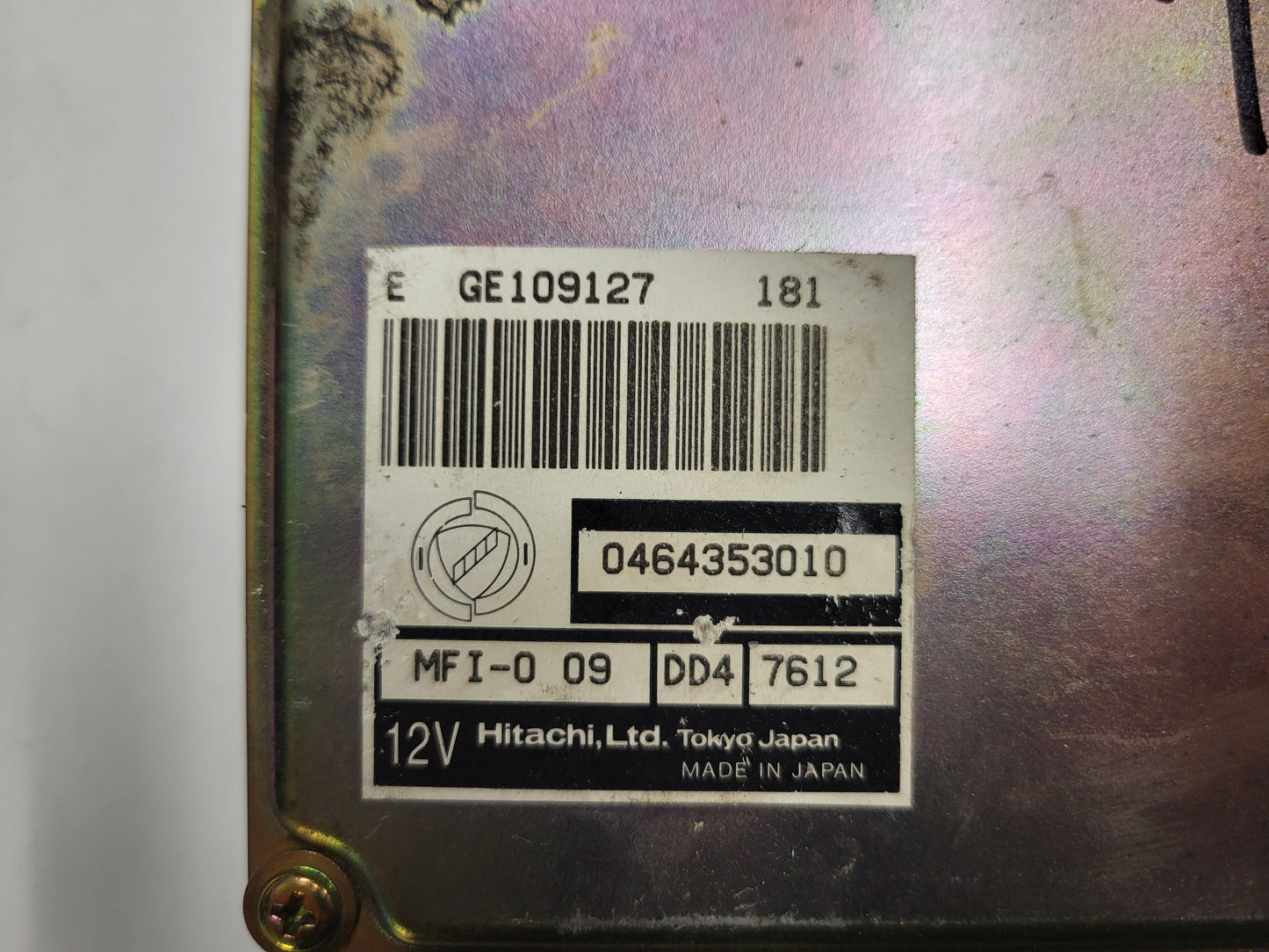 Fiat MAREA 1.8 ECU / 0464353010 / GE109127 / HITACHI