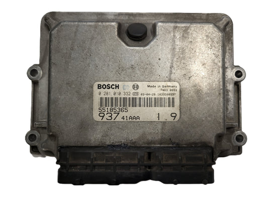 ALFA 147 ECU / 0281010332 / 55185365 / BOSCH