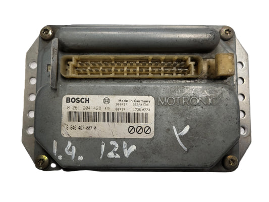 LANCIA Y DELTA ECU / 0261204428 / 00464670070 / BOSCH