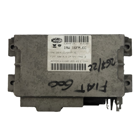 FIAT 600 SEICENTO ECU / IAW 16FM.EC / 46555914 / 61602.095.03 / MAGNETI MARELLI