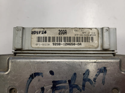 FORD SIERRA 2.0 ECU / 92GB-12A650-GA / 2GGA