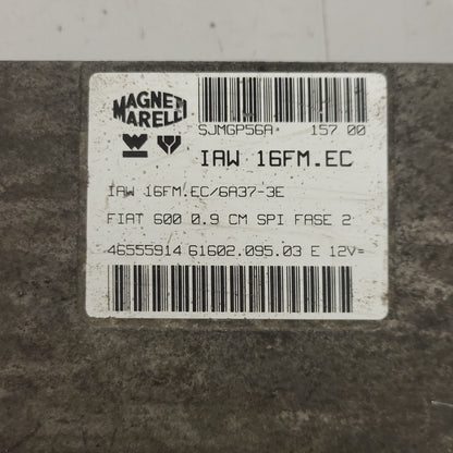 FIAT 600 SEICENTO ECU / IAW 16FM.EC / 46555914 / 61602.095.03 / MAGNETI MARELLI
