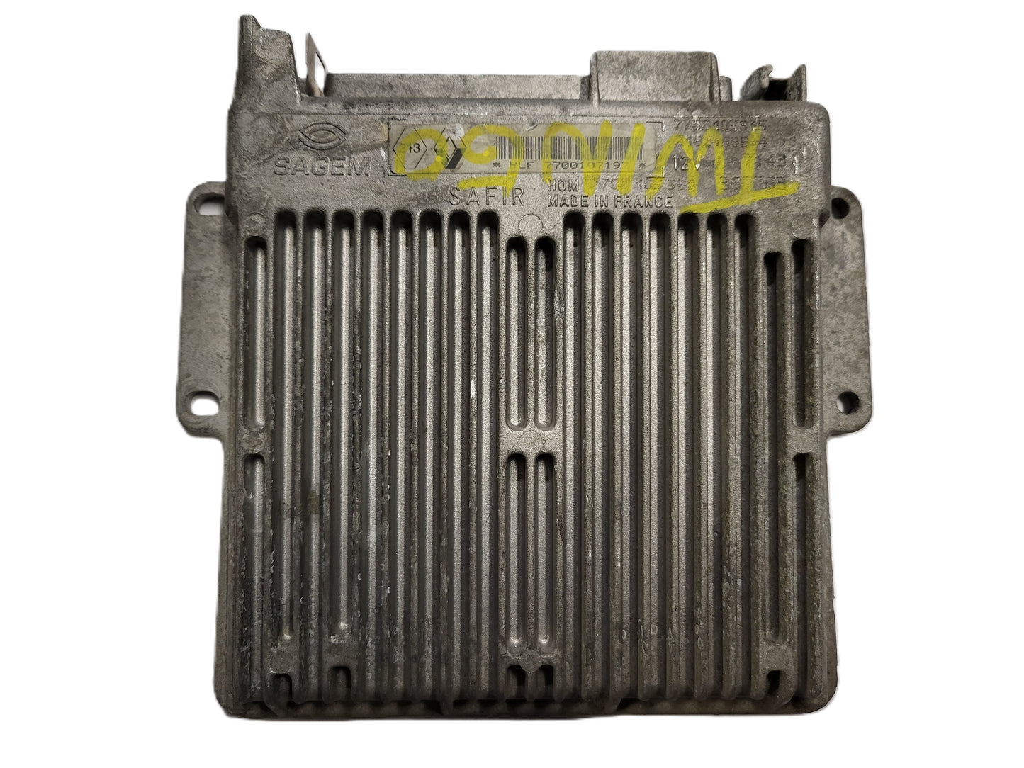Renault Clio Twingo ECU / PLF 7700107197 / HOM 7700105560 / SAFIR / SAGEM