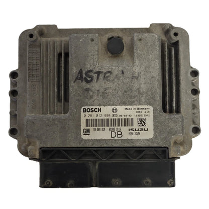 OPEL ASTRA H ECU / 0281012694 / 55560810 / DB / BOSCH - B30-08 - 1