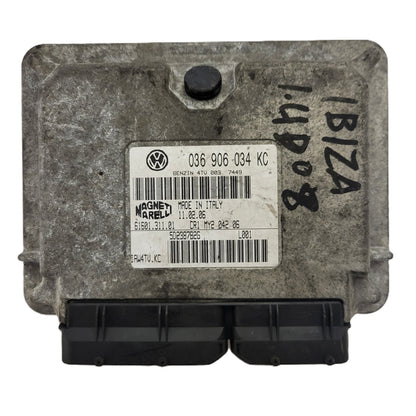 VOLKSWAGEN SEAT ECU / 036906034KC / IAW 4TV.KC / 61601.311.01 / MAGNETI MARELLI - B30-15 - 1