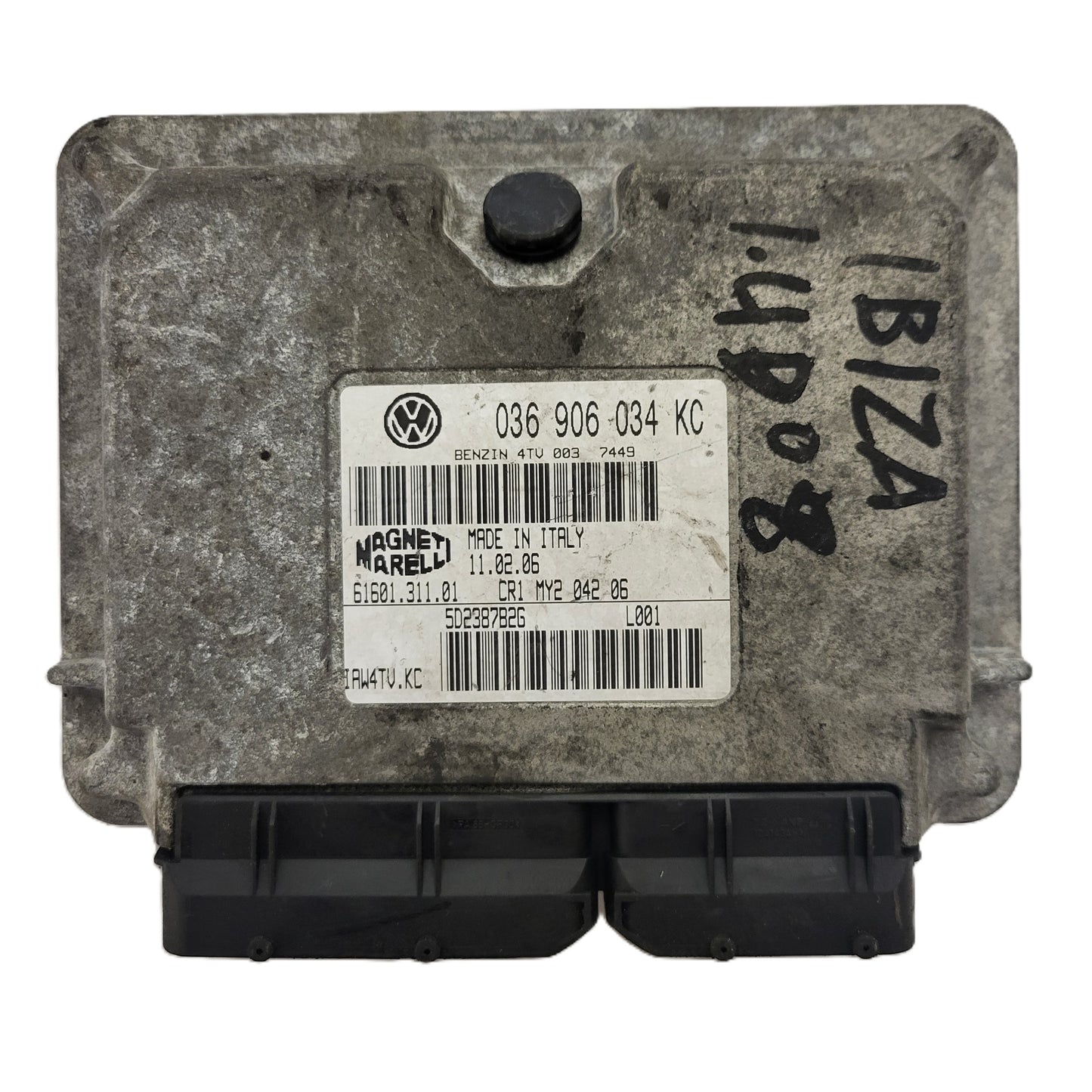 VOLKSWAGEN SEAT ECU / 036906034KC / IAW 4TV.KC / 61601.311.01 / MAGNETI MARELLI