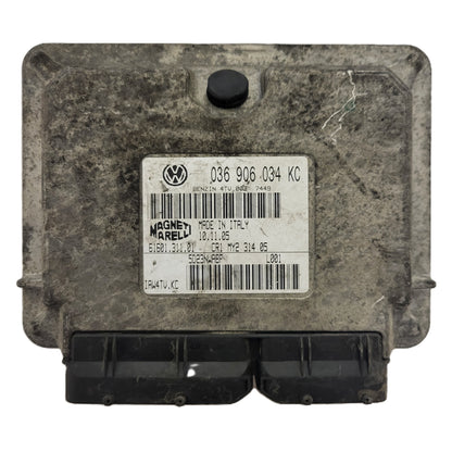 VOLKSWAGEN SEAT ECU / 036906034KC / IAW 4TV.KC / 61601.311.01 / MAGNETI MARELLI - B30-19 - 1