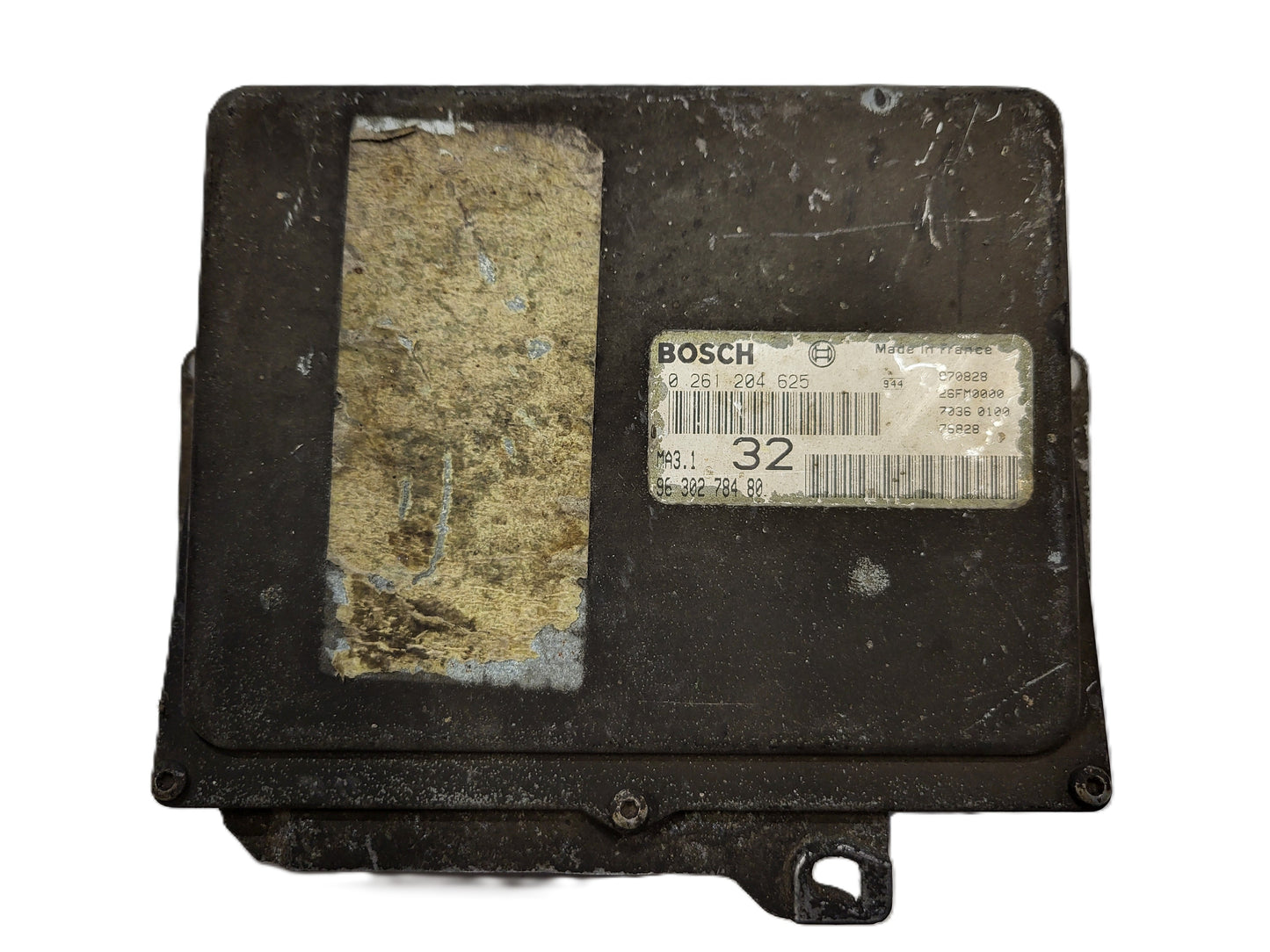 PEUGEOT CITROEN 106 SAXO ECU / 0261204625 / 9630278480 / MA3.1 / BOSCH