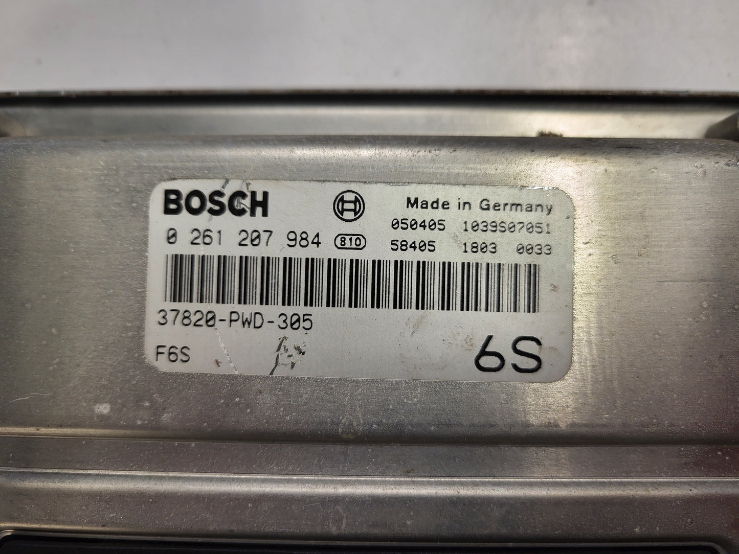 Honda Jazz ECU / 0261207984 / 37820-PWD-305 / BOSCH