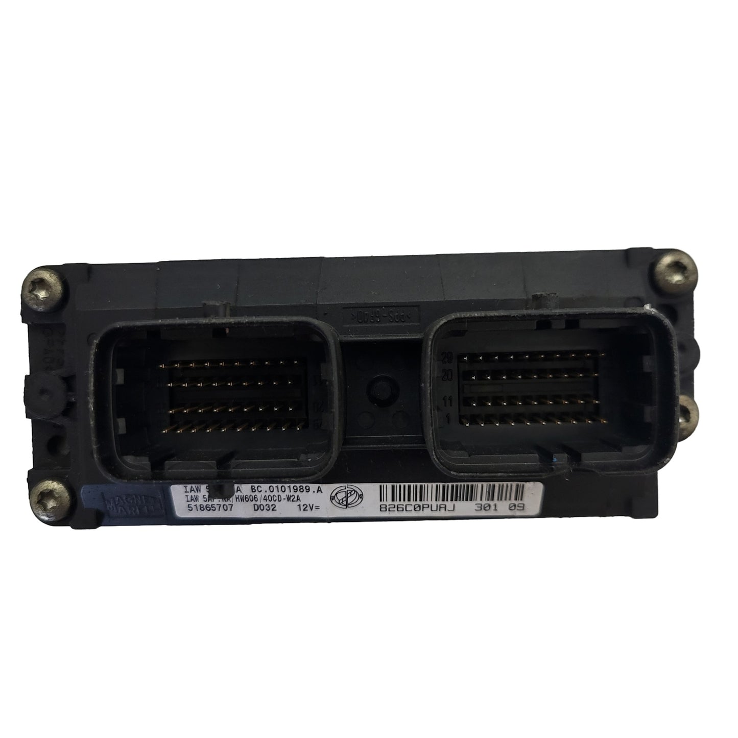 LANCIA Y ECU / IAW 5AF.NA / 51865707 / HW606 / MAGNETI MARELLI