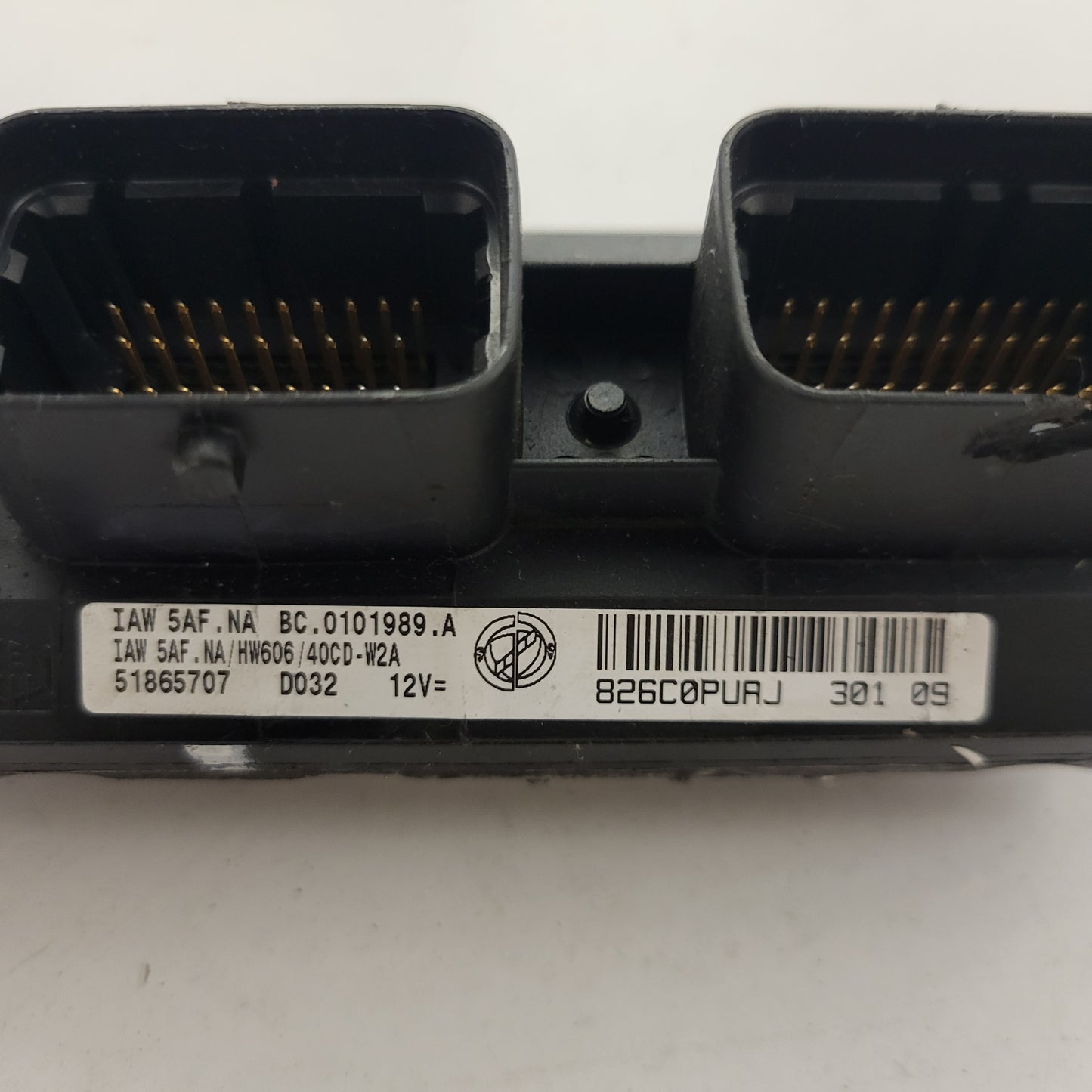 LANCIA Y ECU / IAW 5AF.NA / 51865707 / HW606 / MAGNETI MARELLI