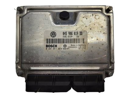 VW SEAT ECU / 045906019BB / 0281011074 / EDC15P+ / BOSCH