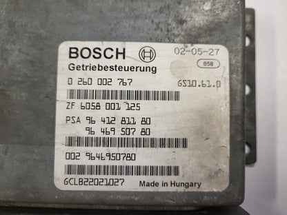 PEUGEOT CITROEN ECU / 0260002767 / 9641281180 / 9646950780 / BOSCH