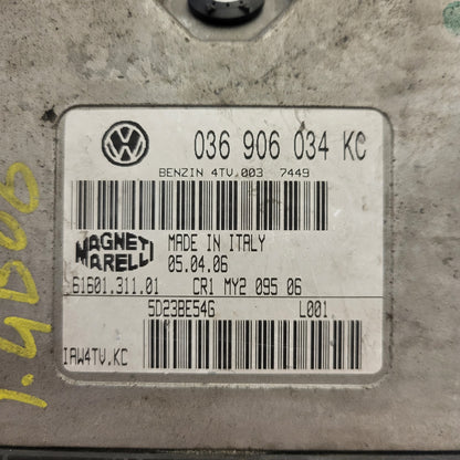 VOLKSWAGEN SEAT ECU / 036906034KC / IAW 4TV.KC / 61601.311.01 / MAGNETI MARELLI