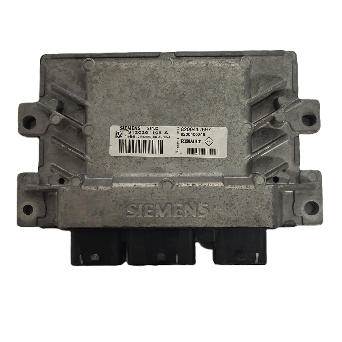 RENAULT ECU / S120201105 / S120201105A / SIM32 / 8200417597 / 8200400246
