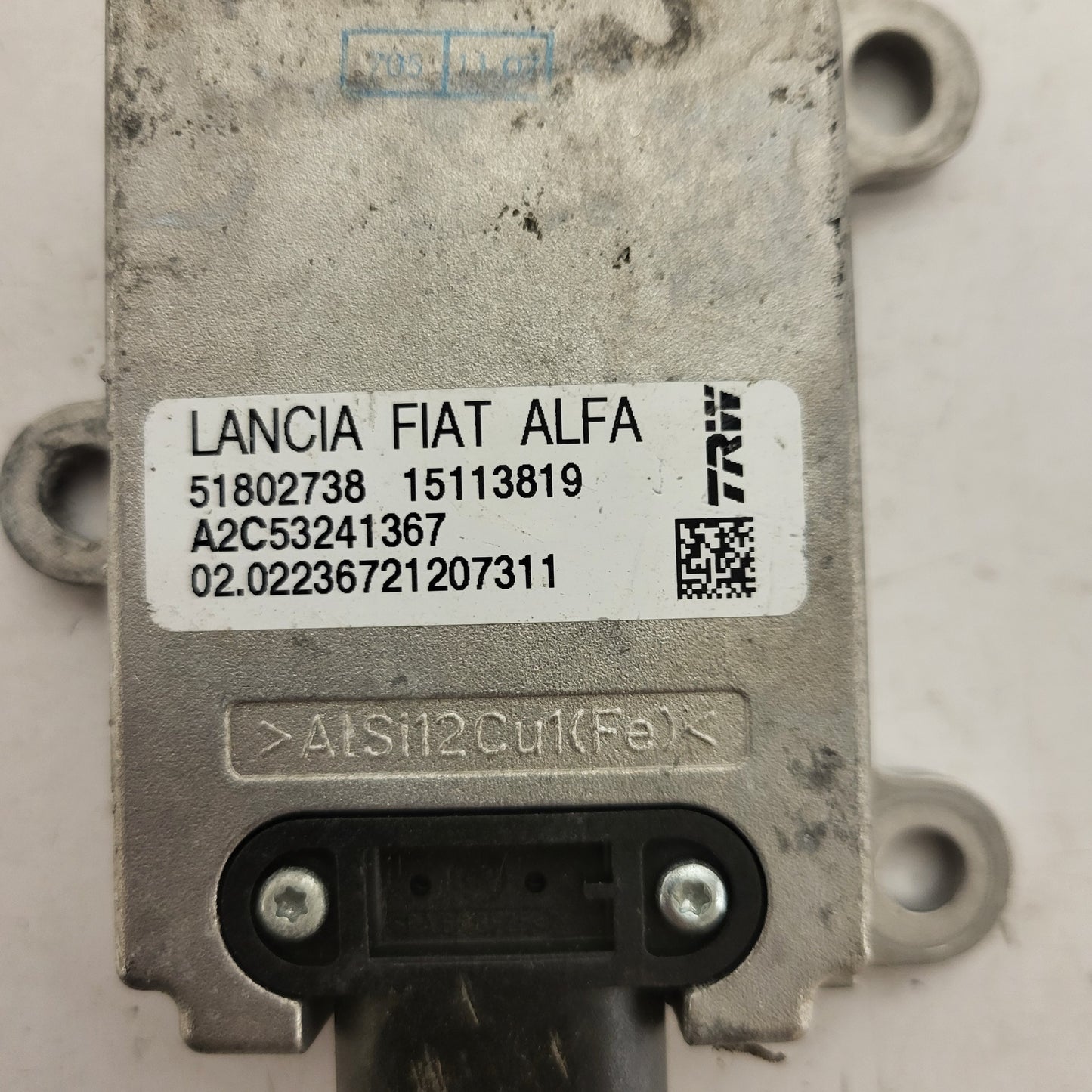 FIAT ALFA LANCIA ESP SENSOR / 51802738 / A2C53241367 / TRW