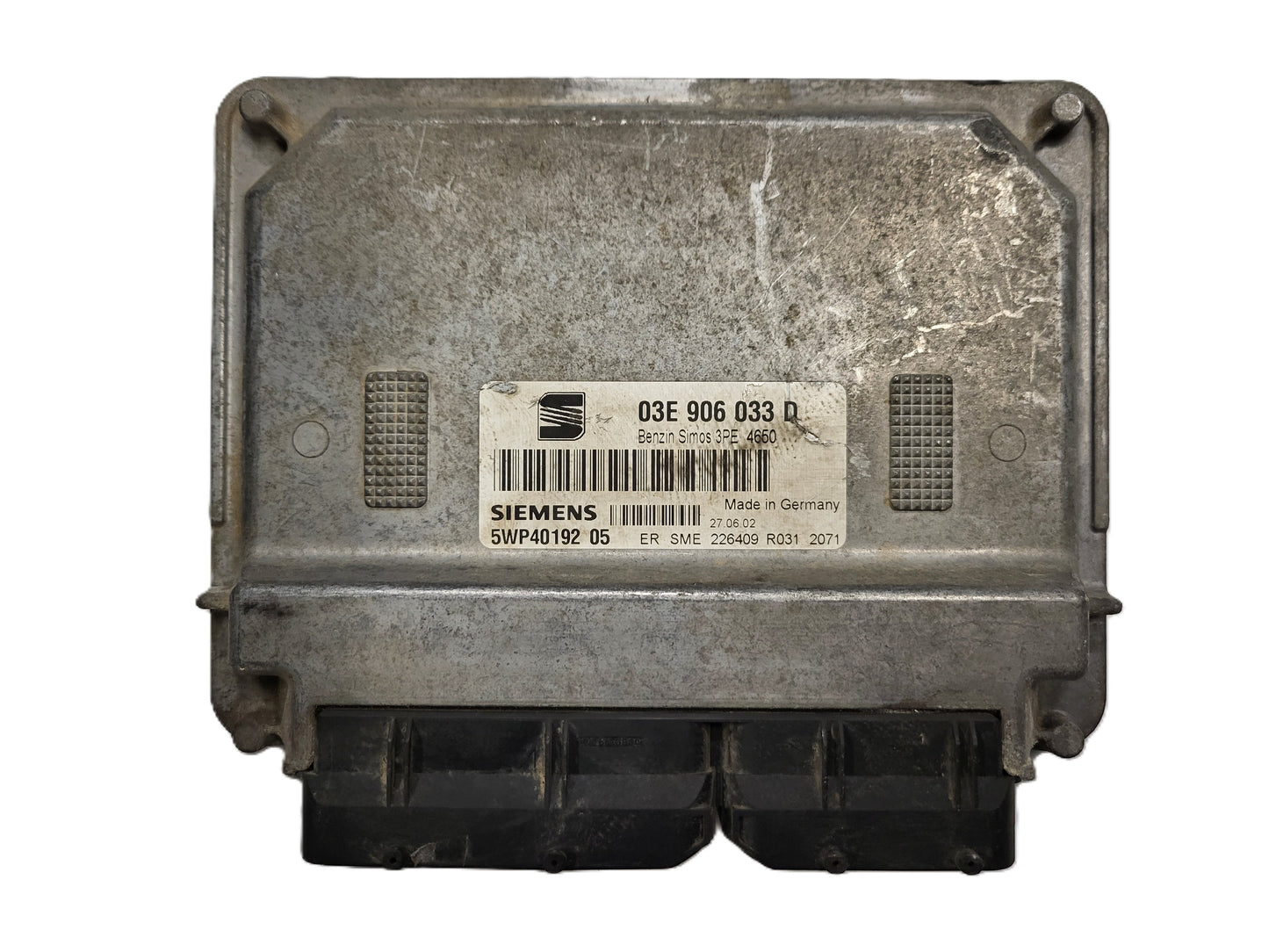 SEAT IBIZA ŠKODA FABIA 1.2 ECU / 03E906033D / 5WP40192 05 / SIEMENS